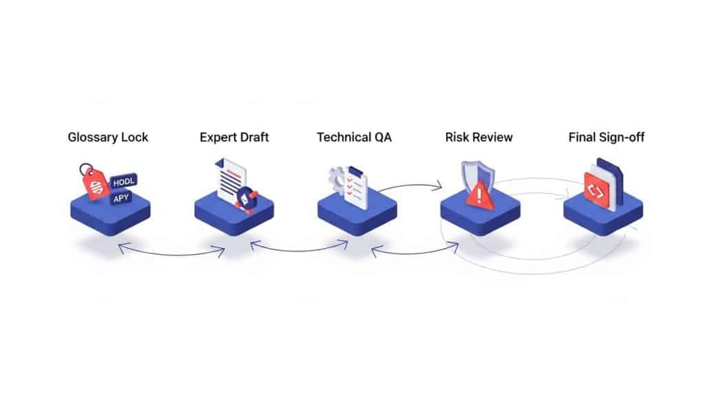 How DeFi translation actually works (The Workflow)